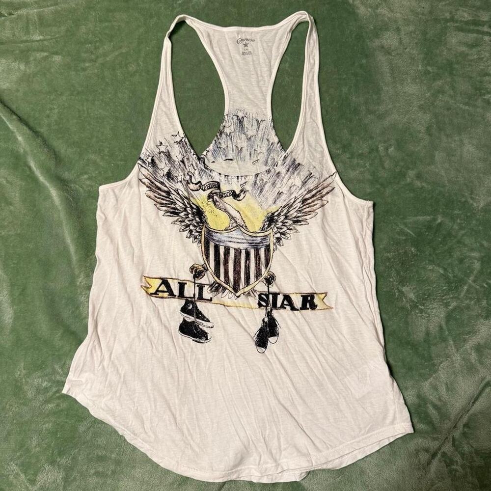 Converse Women's Graphic Tank Top Large